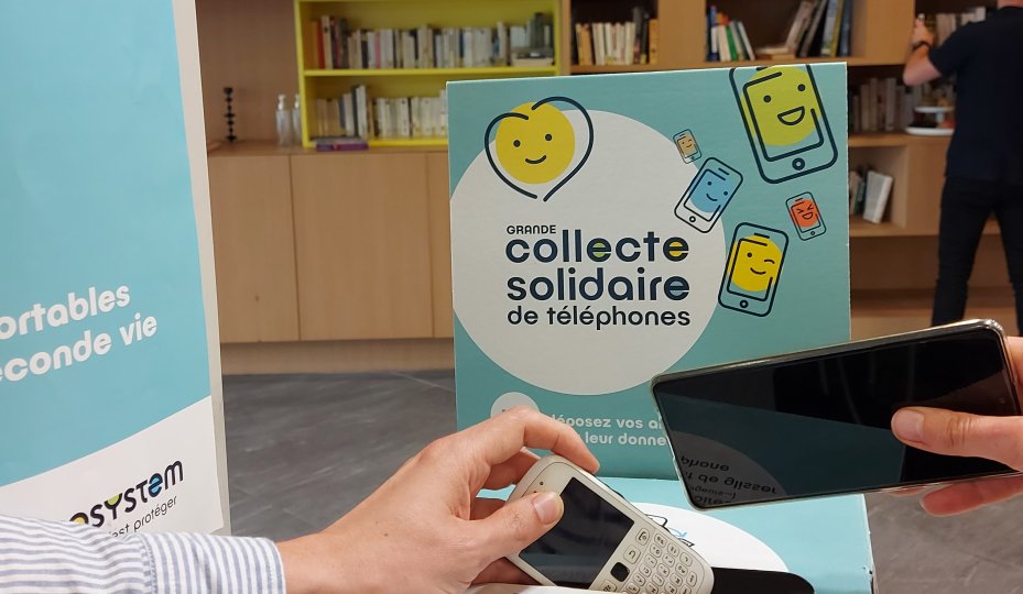 GRANDE COLLECTE SOLIDAIRE DE TÉLÉPHONES PORTABLES